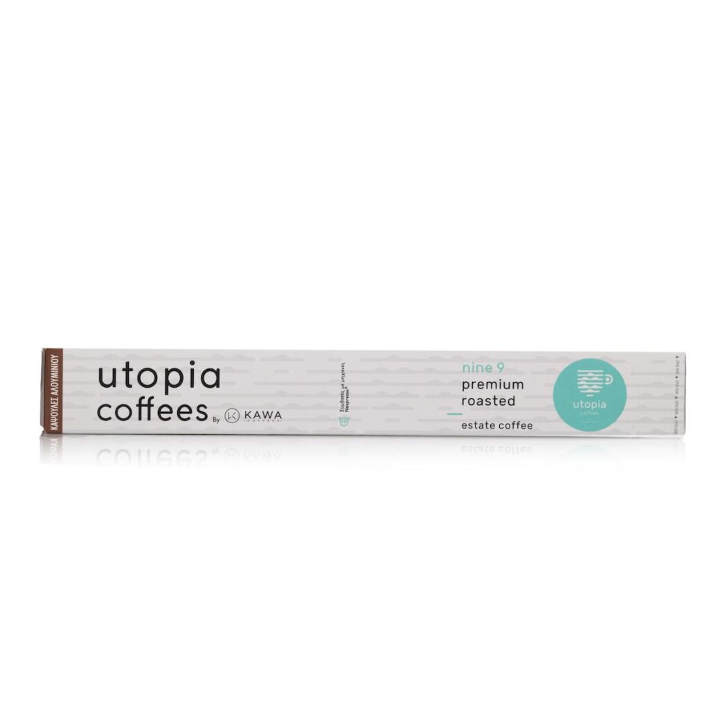 Utopia Espresso Nine (9) 10 Aluminium Capsules
