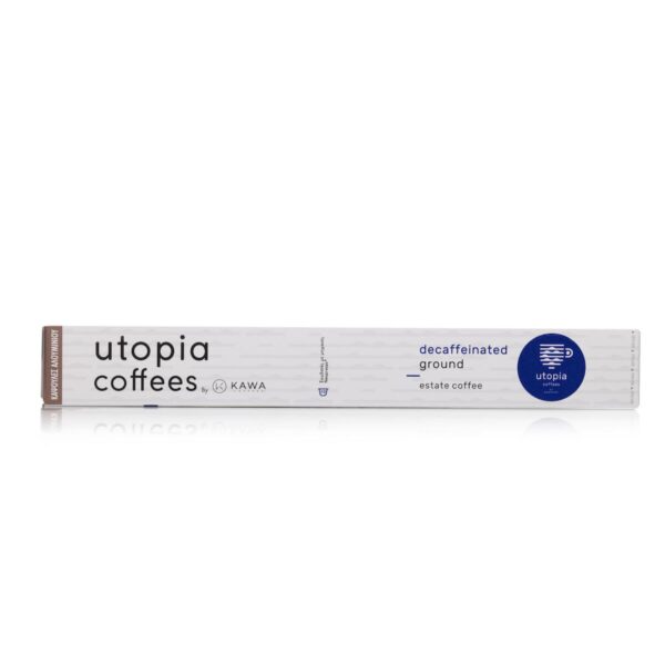 Καφές Utopia Espresso Decaf Κάψουλες Αλουμινίου Συμβατές με Μηχανή Nespresso 10 τμχ